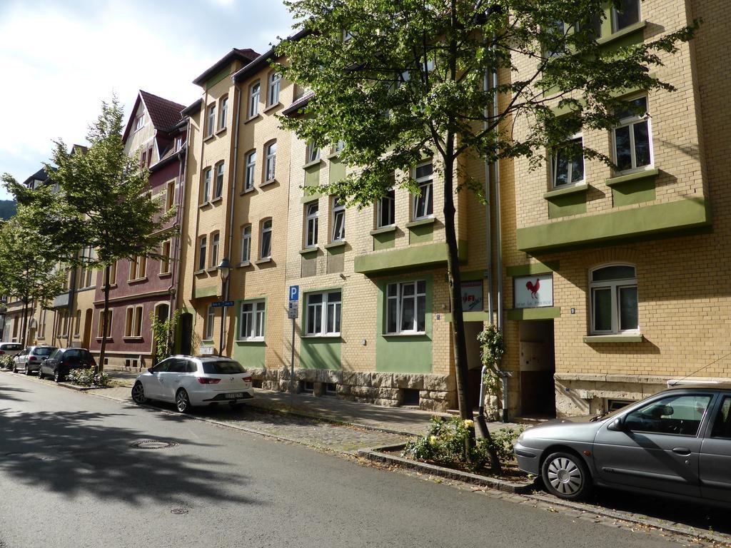 Ferienwohnung Friedrich Schiller, 2 Schlafzimmer, Balkon,Kostenloses Wifi, Naehe Zentrum, Jena Exterior foto
